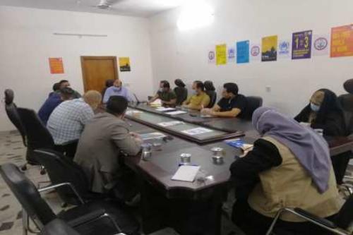 الاجتماع الشهري لفريق الحماية