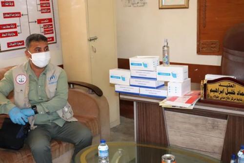 حملة تعفير المؤسسات الحكومية وتوزيع المواد الوقائية - ديالى